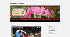 Desktop Screenshot of hawthorngardens.net